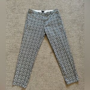 H&M Mosaic Patterned Straight Leg Slacks